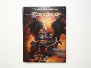 Dragonlance Adventures By Tracy Hickman And Margaret Weis,  Tsr Ad&d 2021,  1987