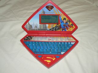 Superman Returns Learning Laptop Computer Educational Games English Spanish Rare