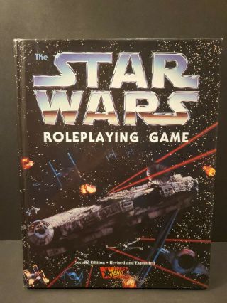 Star Wars Roleplaying Game Revised & Expanded 2nd Edition,  West End Games Hc