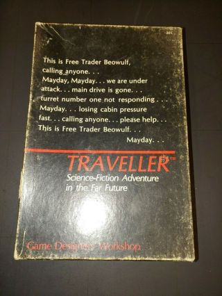 Gdw Traveller Traveller (1st Edition) Box Vg