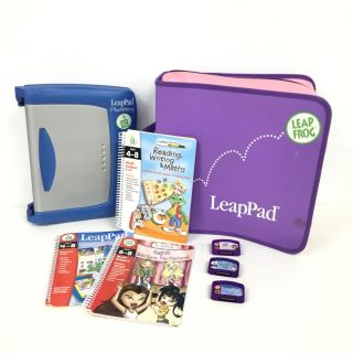 Leapfrog Leappad Learning System Plus Writing With Books And Cartridges 416
