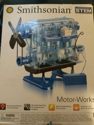 Smithsonian Motor - Gas Engine Model Kit Skill Level Ii