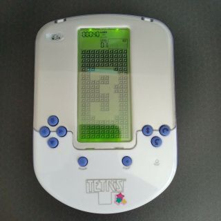 Tetris Handheld Big Screen Game By Radica Back Lit Hand Held (year 2008)