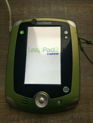 Leapfrog Leappad 2 Explorer System Tablet Green,  7 Games