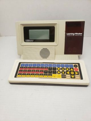 Vintage Learning Window Teaching Machine Vtech 1986