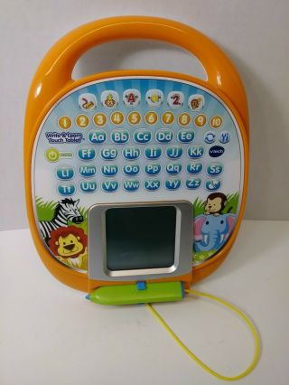Vtech Write And Learn Touch Tablet Electronic Preschool Toddler Development Toy