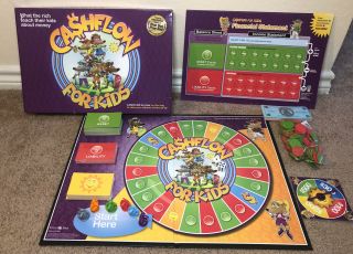 Rich Dad Cashflow For Kids Board Game - Raise Your Kids Financial Iq Complete