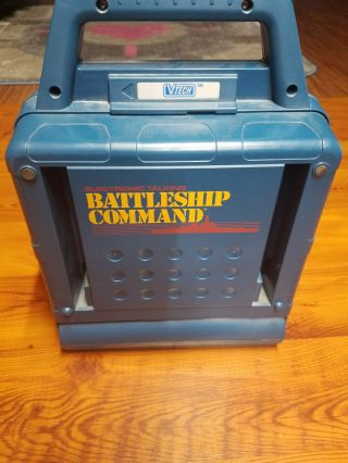 Vintage Electronic Talking Battleship Command - 1990 V - Tech Game