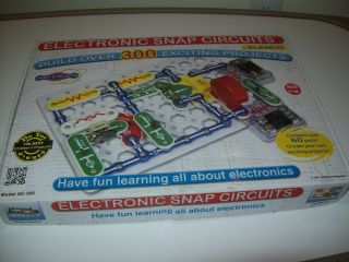 Electronic Snap Circuits Elenco Build Over 300 Exciting Projects Complete