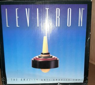 Vintage Levitron Anti - Gravity Top.  Complete Set