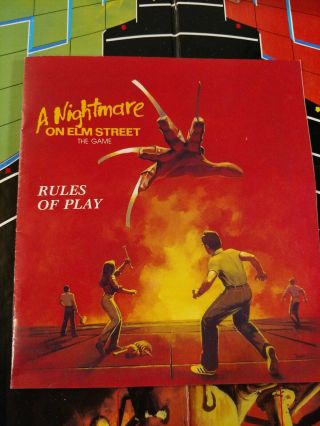 Victory Games A Nightmare On Elm Street Board Game - Complete / Open 3