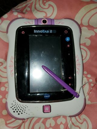 Vtech Innotab 2s Learning Tablet & 1 Game Battery Operated And