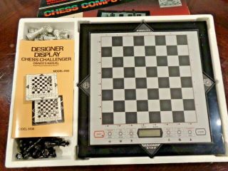 FIDELITY Electronic Chess Computer DESIGNER 2100 Model 6106 by Franco Rocco 3