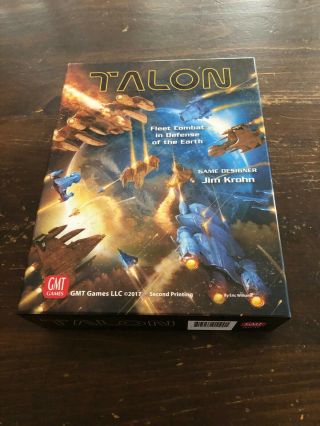 Gmt Wargame Talon (2nd) Played Once In Nm