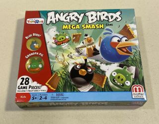 Angry Birds Mega Smash Board Game Toys R Us Exclusive Mattel Grampa Pig