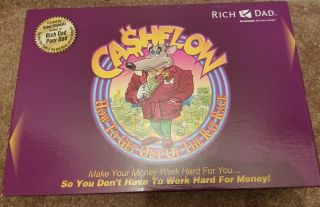 Cashflow Investing 101 Financial Board Game Rich Dad Robert Kiyosaki G2