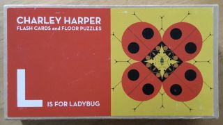 Charlie Harper Flashcards And Floor Puzzle