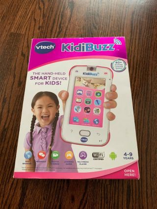 Vtech Kidibuzz Smart Device Toy Phone For Kids - Pink