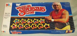 Wwf Wrestling Superstars Board Game Hulk Hogan 1985 Milton Bradley Complete