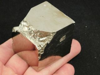 A Big and 100 Natural Cubic Pyrite Crystal CUBE From Spain 333gr 2