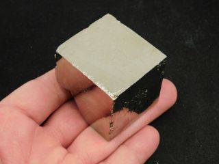 A Big and 100 Natural Cubic Pyrite Crystal CUBE From Spain 333gr 3