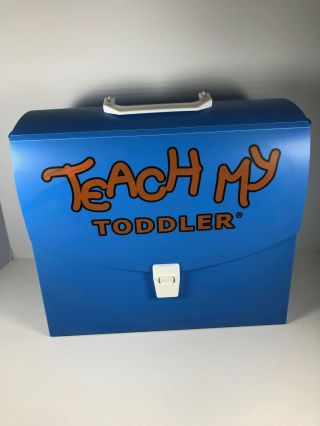 Teach My Toddler Learning Kit Board Books Posters Puzzles Flashcards Colors Abc