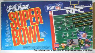 Official Nfl Electric Football Bowl Xxi Packers Vs Patriots