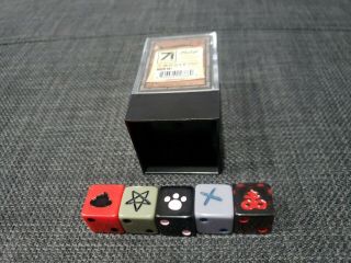 Binding Of Isaac - - Unholy Rollers Dice Set - 5 Dice