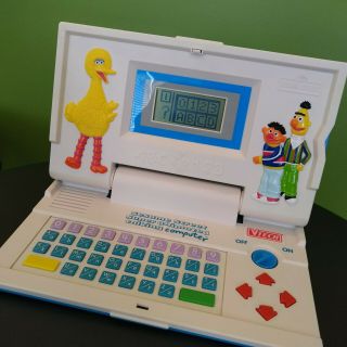 Vtech Sesame Street Animated Talking Computer -.