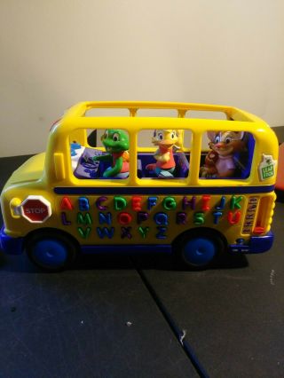 Leap Frog Fun And Learn Phonics Bus Alphabet Electronic Learning Toy 2001