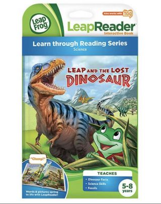 Leapfrog Leap Reader Interactive Book Leap And The Lost Dinosaur Science