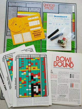 Sports Illustrated & Avalon Hill : BOWL BOUND Game of NCAA College Football 3
