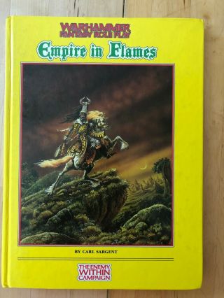 Empire In Flames,  Wfrp 1st Edition,  Games Workshop,  The Enemy Within Campaign