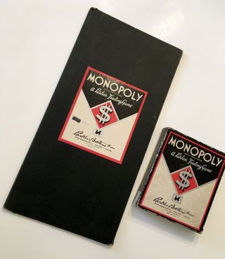 1940’s Monopoly Game By Parker Brothers,  Inc.  Copyright 1935