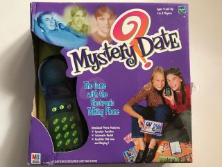 Mystery Date Electronic Talking Phone Game Complete Vtg Looks Unplayed