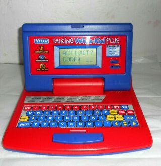 Vintage 1998 Vtech Talking Whiz - Kid Plus Educational Computer - Age 6 - 12