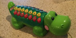 Vtech Pull And Learn Alligator Alphabet Educational Letter Toy