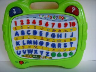 Megcos Alphabet Board Musical Educational Abc 123 Shapes Toy Learning Fun