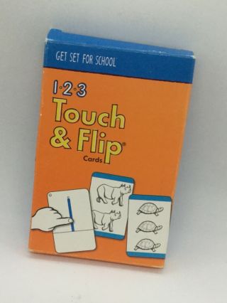 Hwt 1791 Handwriting Without Tears 123 Touch & Flip Learning Cards Set Euc