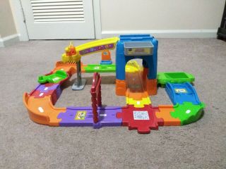 VTech Go Go Smart Wheels Construction Toot Toot Drivers Playset Incomplete Set 3