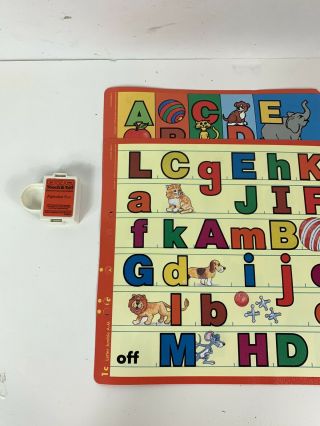 Texas Instrument Touch And Tell Alphabet Fun Cartridge Replacement Piece 1981