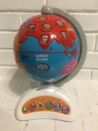 Vtech Spin And Learn Adventure Globe Interactive Talking Toy For Kids