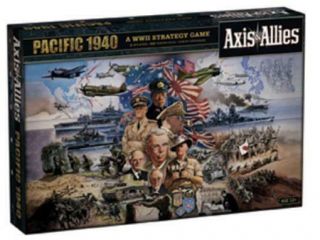 Avalon Hill A&a Axis & Allies - Pacific 1940 (1st Ed) Fair