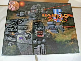 Vintage Babylon 5 Wars Box Set Agents Of Gaming Bw 101 1997 Miniatures