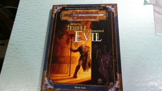 Dungeons & Dragons Return To The Temple Of Elemental Evil,  Monte Cook,  2001
