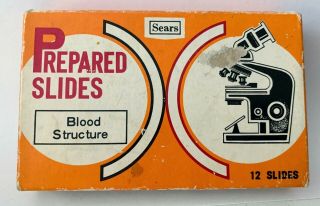 Vintage Sears 5 Boxes of PREPARED SLIDES Microscope of Specimens & Samples,  MORE 2