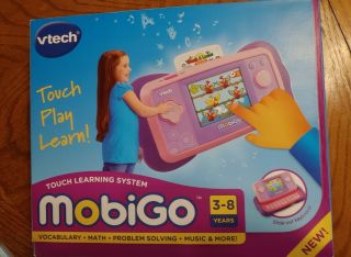 V - Tech Mobigo Touch Learning System - With 10 Games