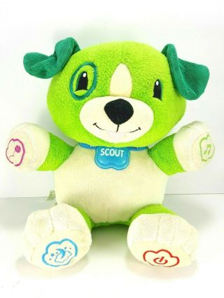 Leap Frog My Pal Scout Interactive Talking Puppy Dog Plush Stuffed Educational