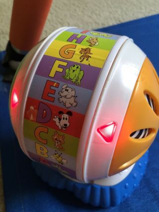 Leap Frog Spin And Sing Alphabet Zoo Discovery Ball Abc Wheel Animals Music