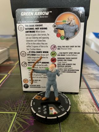 Dc Heroclix Elseworlds 049 Green Arrow Chase W/ Card